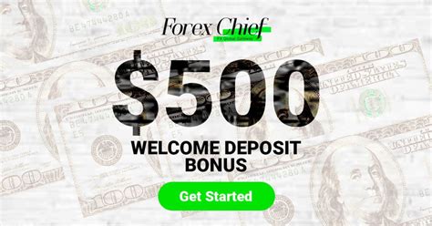 $500 welcome bonus forex